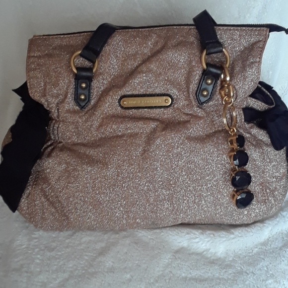 Sparkly Gold Jucy Couture Handbag